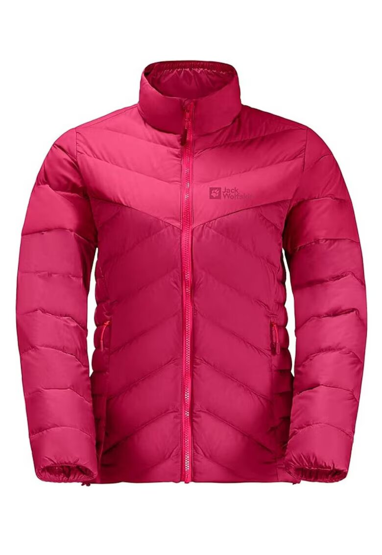 Jack Wolfskin Geaca cu umplutura cu puf de rata Tundra Down - Rosu