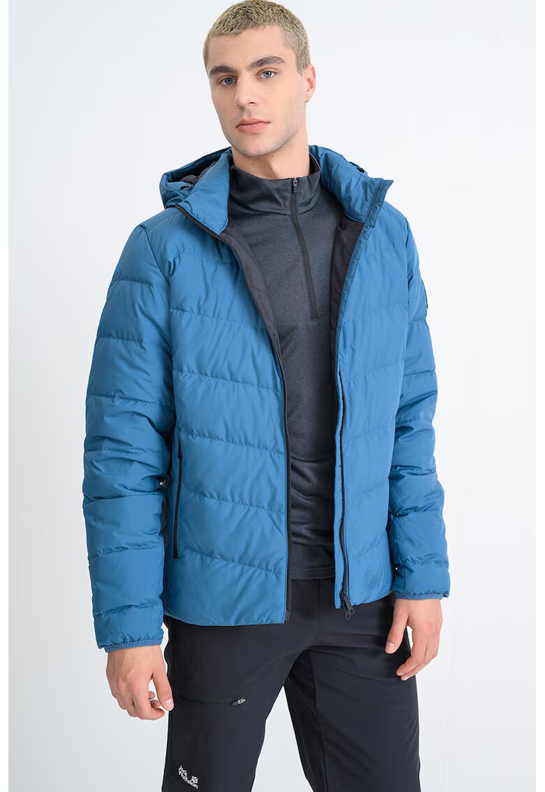 Jack Wolfskin Geaca cu umplutura de puf Colonius - Albastru inchis