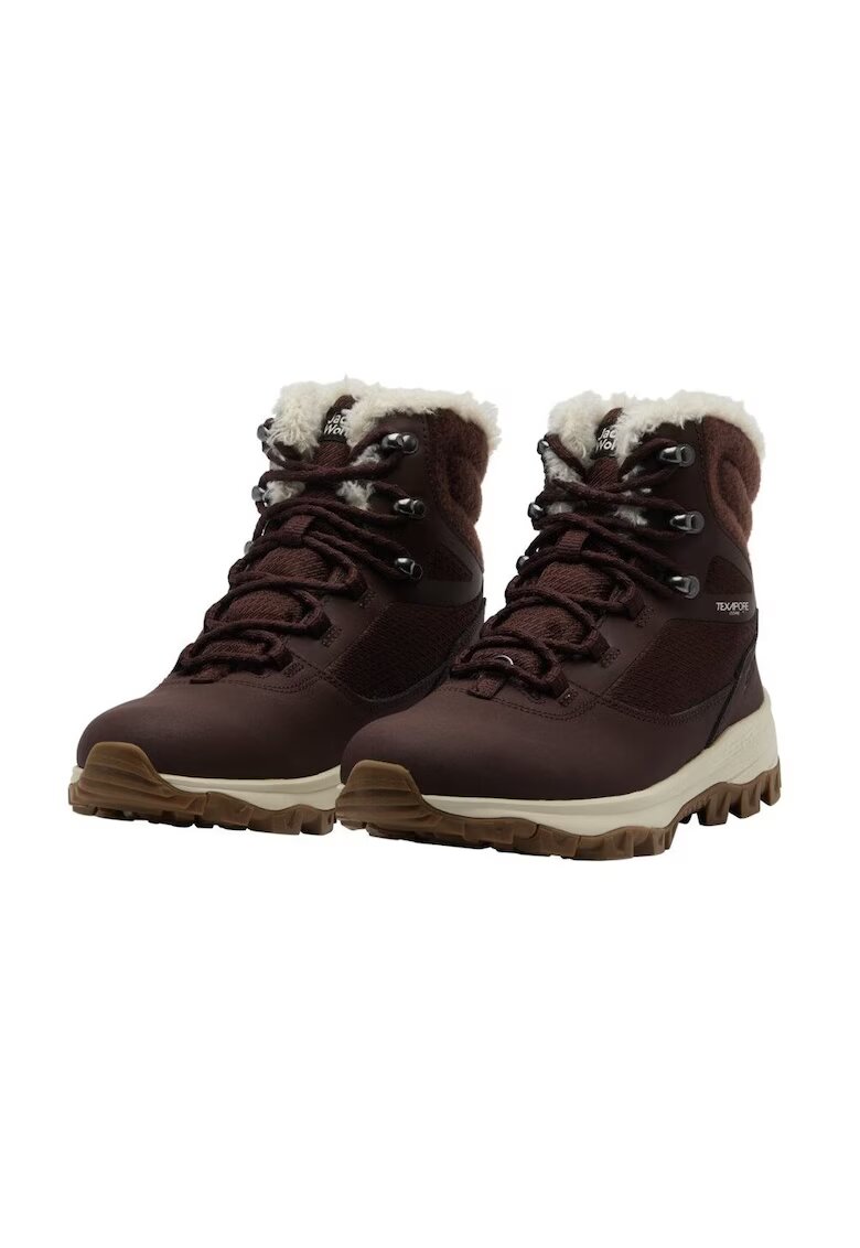 Jack Wolfskin Ghete dama piele - maro - impermeabile