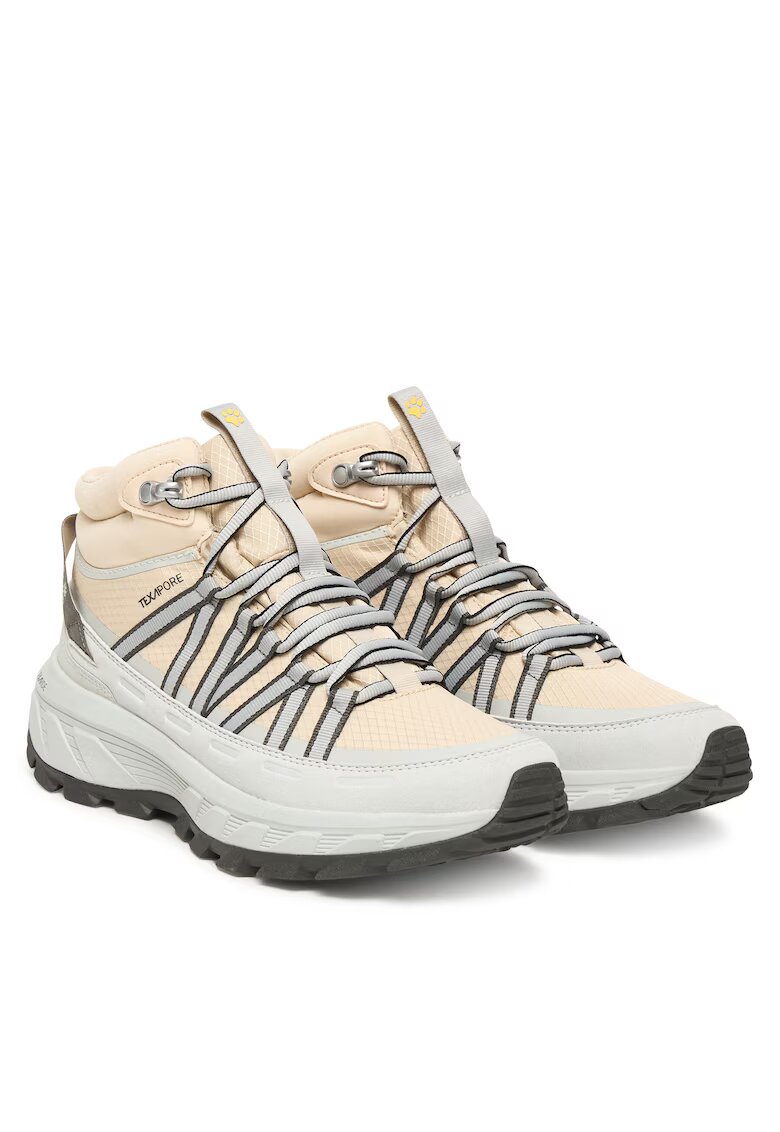 Jack Wolfskin Ghete trekking dama Oyster A0084 - bej - textil