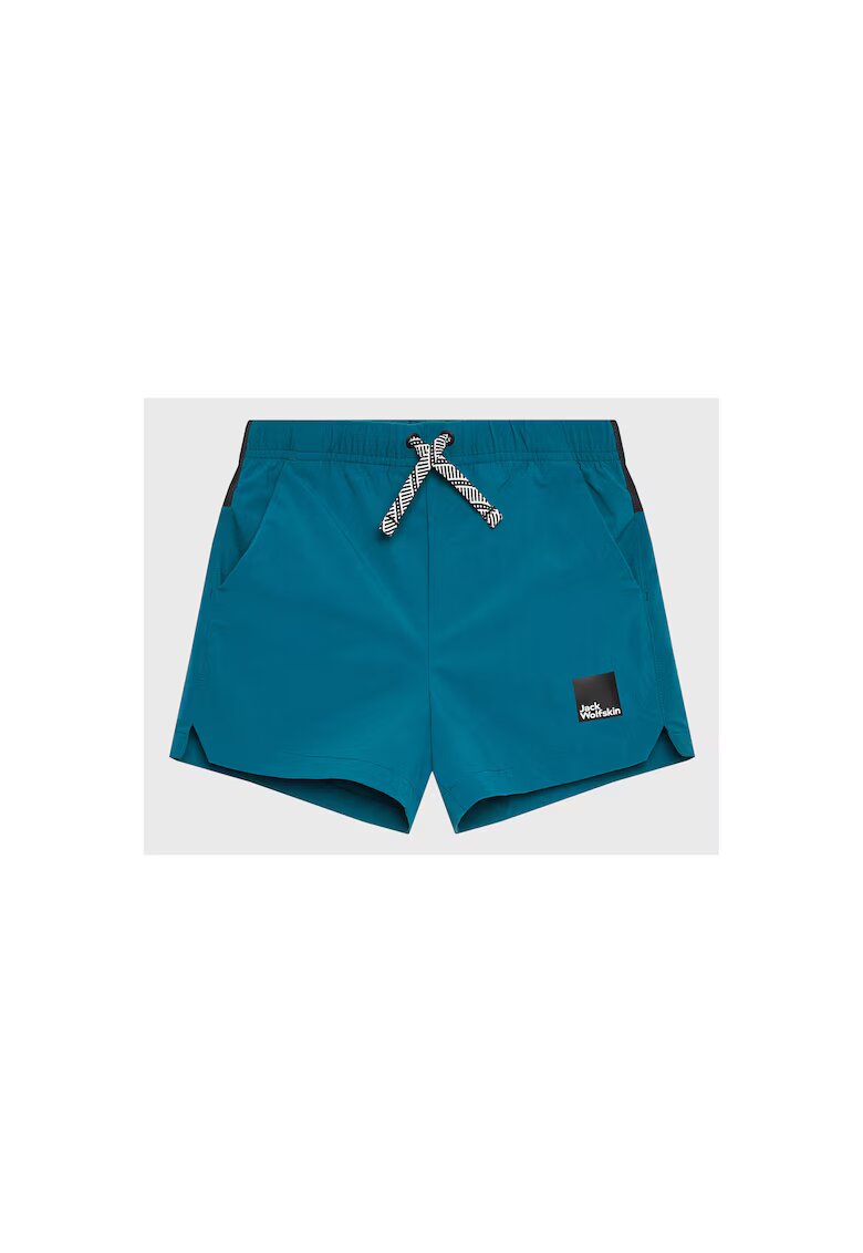 Jack Wolfskin Pantaloni scurti copii - Poliamida - Albastru - Albastru