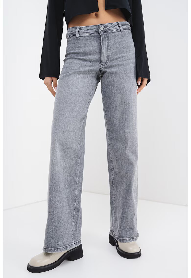 JDY Blugi bootcut - Gri deschis