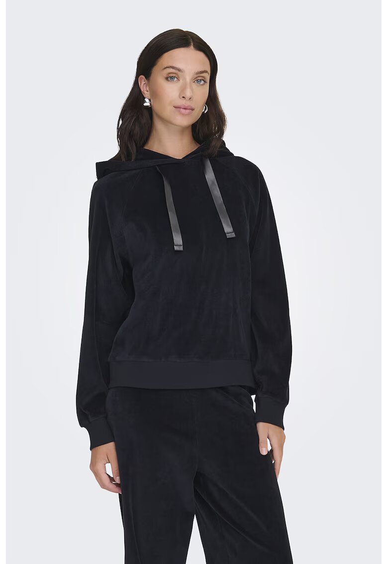 JDY Hanorac cu maneci raglan - Negru