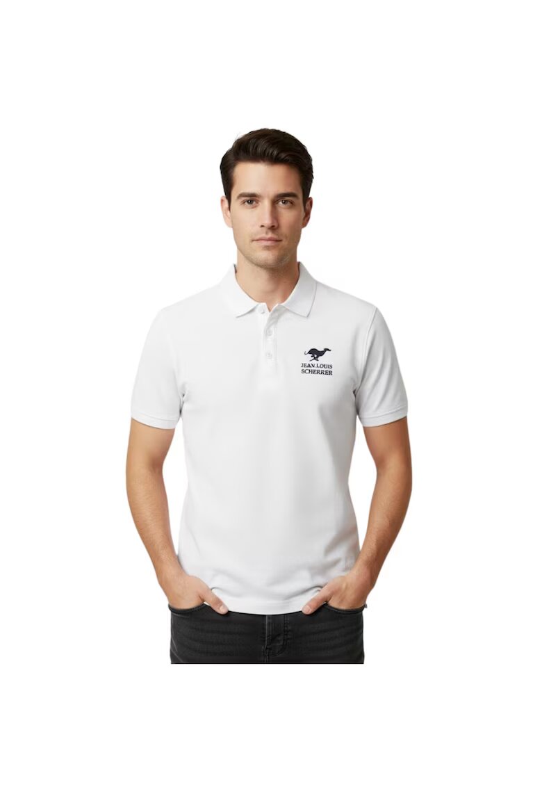 JEAN-LOUIS SCHERRER Tricou polo cu logo brodat Nalo -