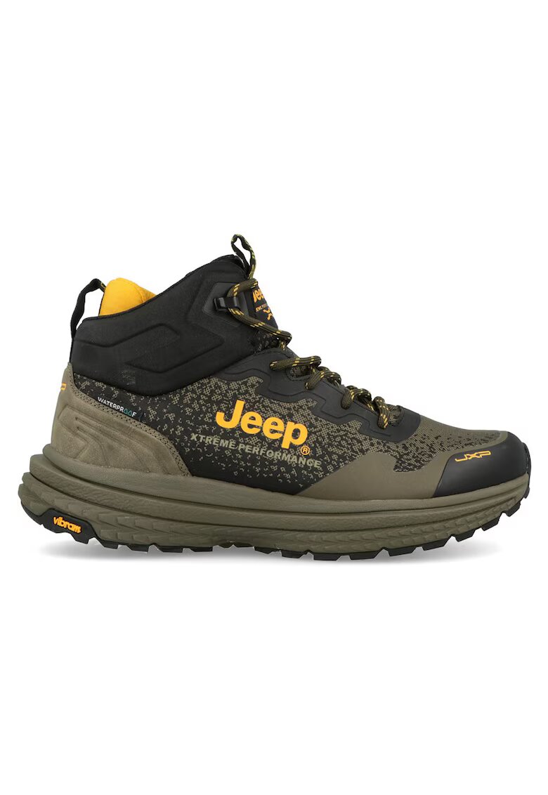 Jeep Pantofi Sport Tracked Mid JM42202A-020 - Barbati - Verde - Verde