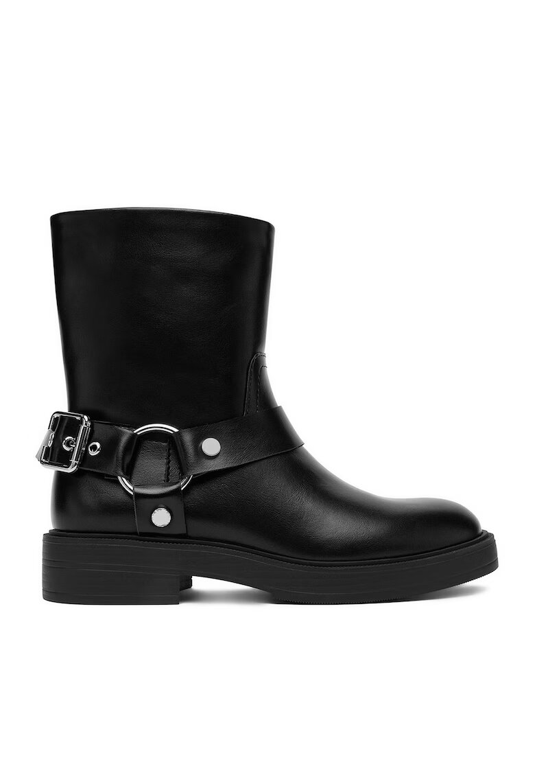 JENNY Botine dama CEO-90075 - Textil - Negru