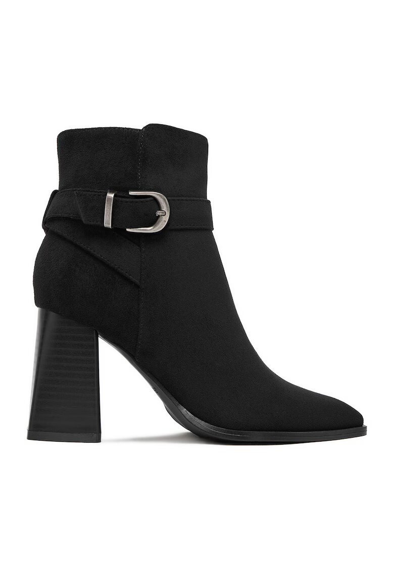 JENNY Botine dama CEO-LS6128-02 - Textil - Negru