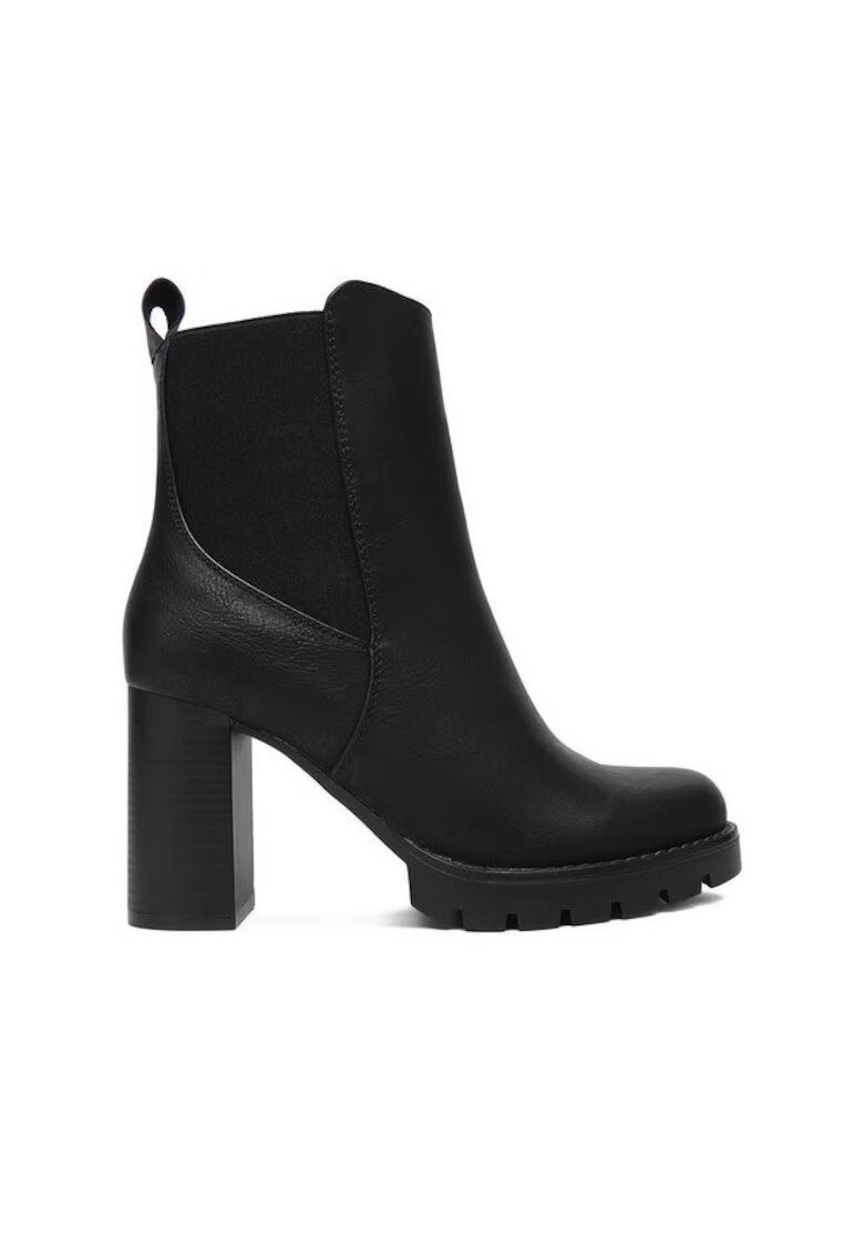 JENNY Botine dama CEO-WS5068-04 - Textil - Negru