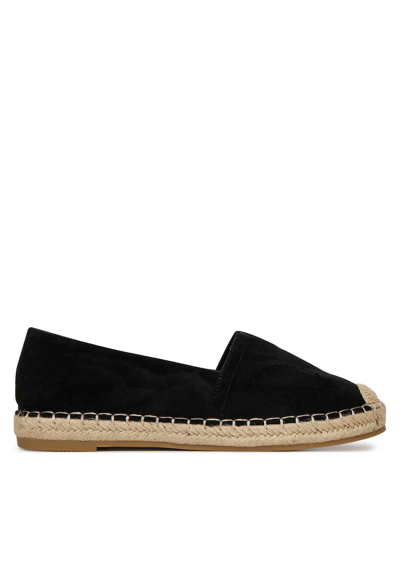 JENNY Espadrile dama - negru - textil