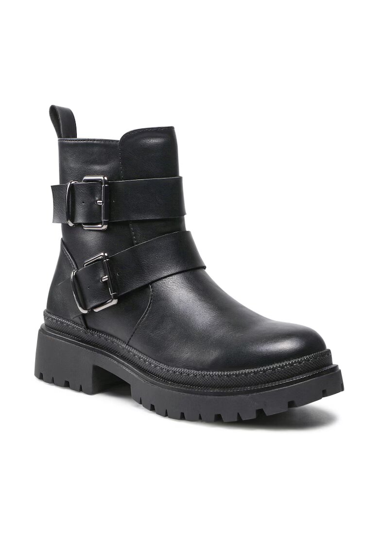 Jenny Fairy Botine dama - 5904862186313 - Piele ecologica - Negru - Negru