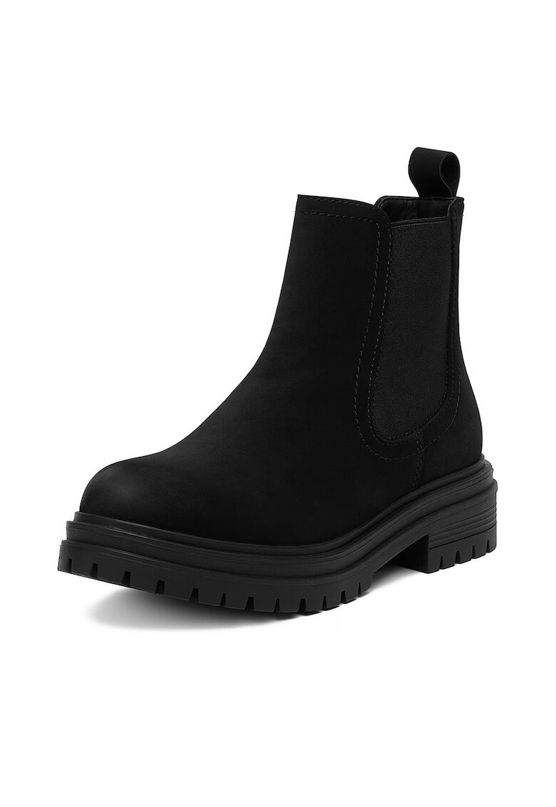 JENNY Ghete dama - CEO-GEMMA - piele ecologica - negru