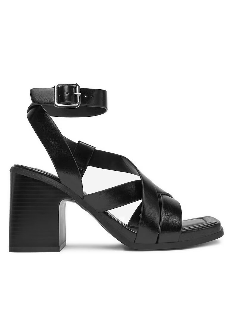 JENNY Sandale dama - model - negru - cu toc