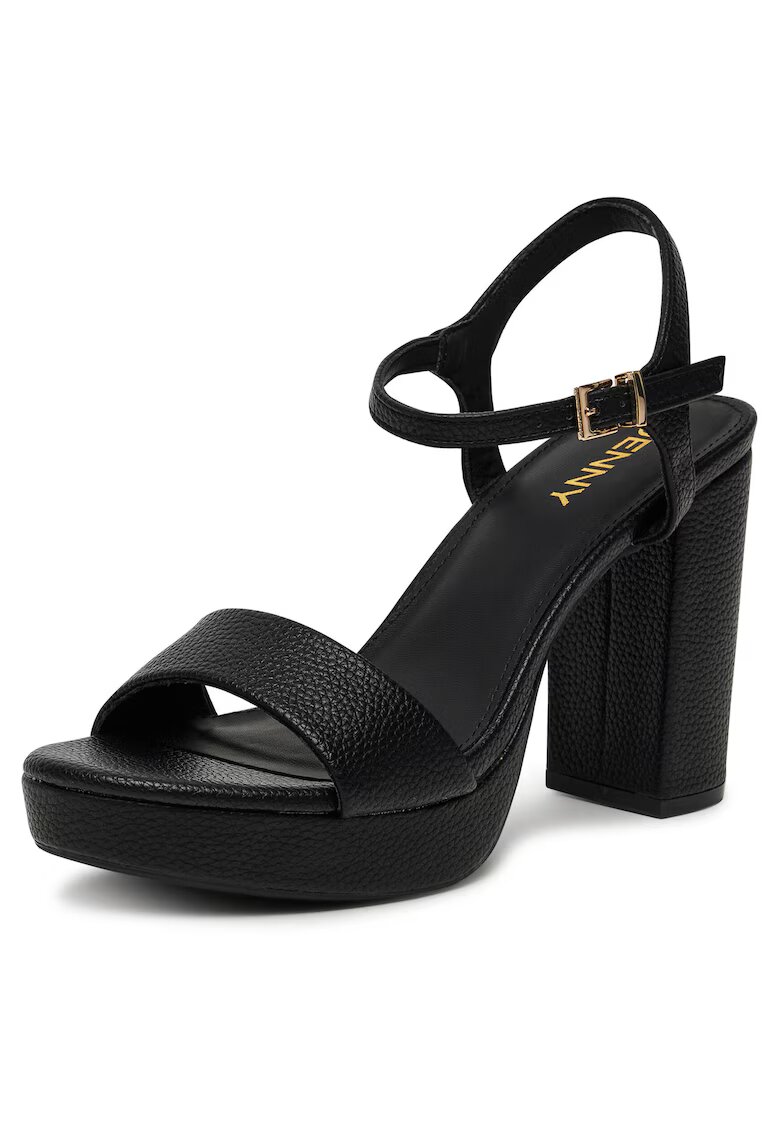 JENNY Sandale dama - R23SS00921 - negru - cu toc