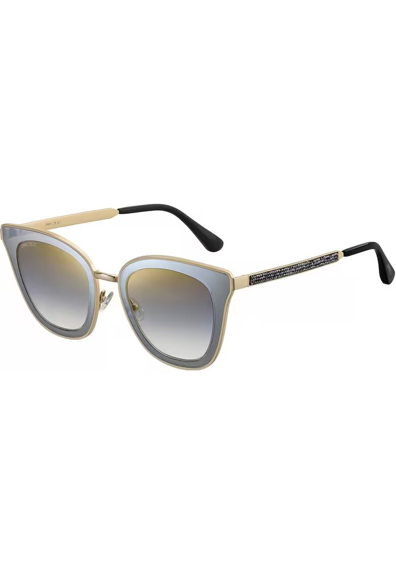 Jimmy Choo Ochelari de soare dama - 49 x 23 x 145 mm - Maro/Auriu