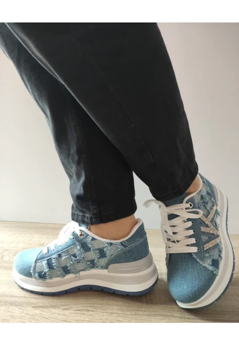 Jomix Pantofi Casual Dama Wsc250517-21 Jeans - Albastru - Albastru