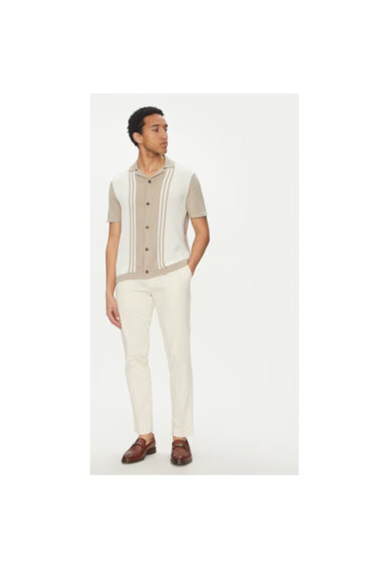 Joop! Camasa barbati 10019168 30045228 - Bumbac - Bej - Bej