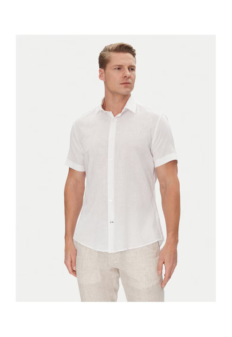 Joop! Camasa barbati 10019745 30047056 - Bumbac/In - Ecru - Ecru