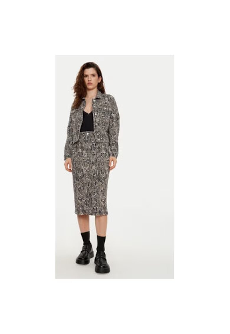 Joop! Geaca dama - 305183057 - Bumbac - Maro - Maro