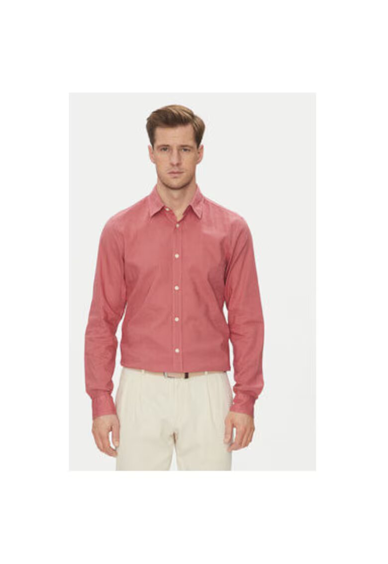 Joop! Jeans Camasa barbati - 10013335 30045977 - In/Bumbac - Rosu - Rosu
