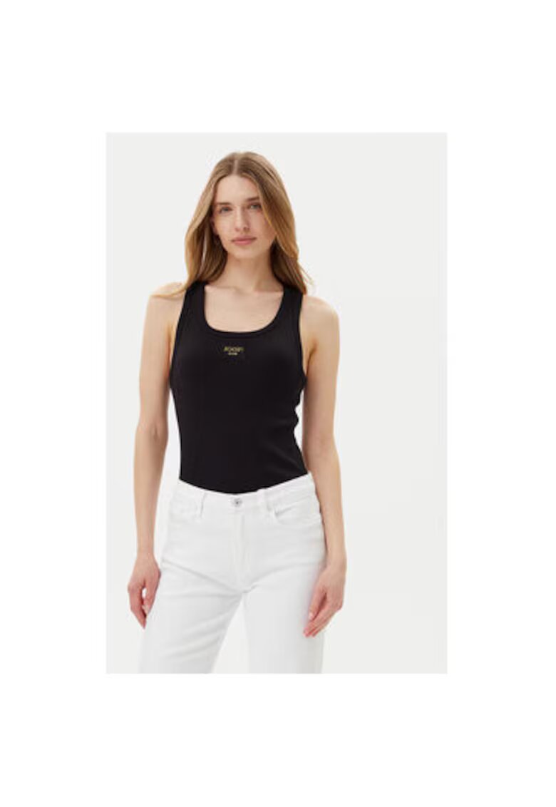 Joop! Jeans Top dama - 10019315 30046103 - Bumbac - Negru - Negru