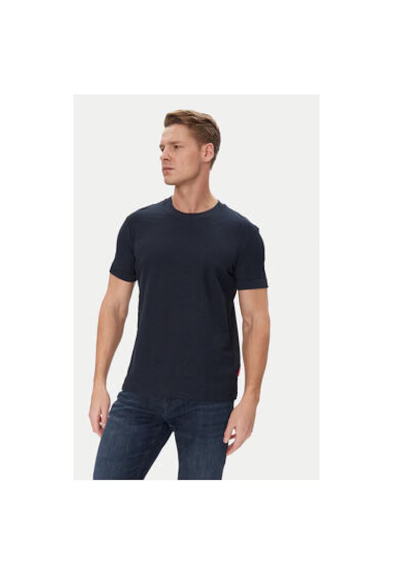 Joop! Jeans Tricou barbati - 10017748 30045672 - Bumbac organic - Bleumarin - Bleumarin