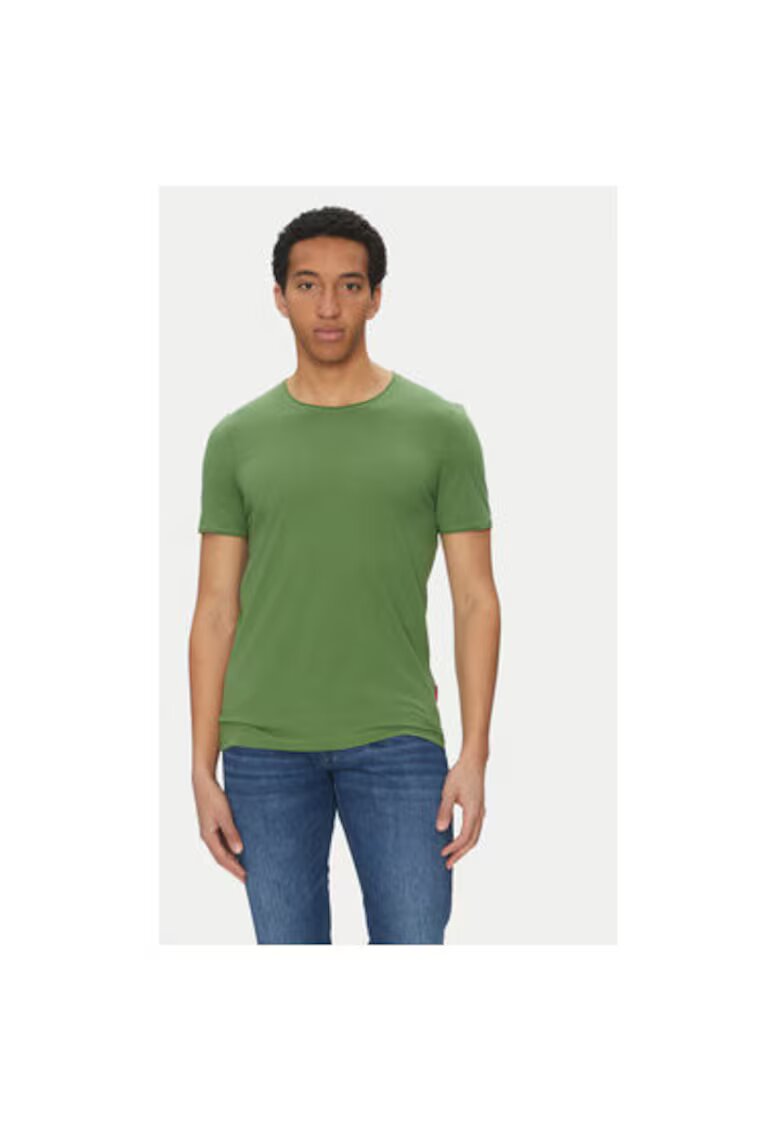 Joop! Jeans Tricou barbati - 10019367 30045665 - Bumbac - Verde - Verde