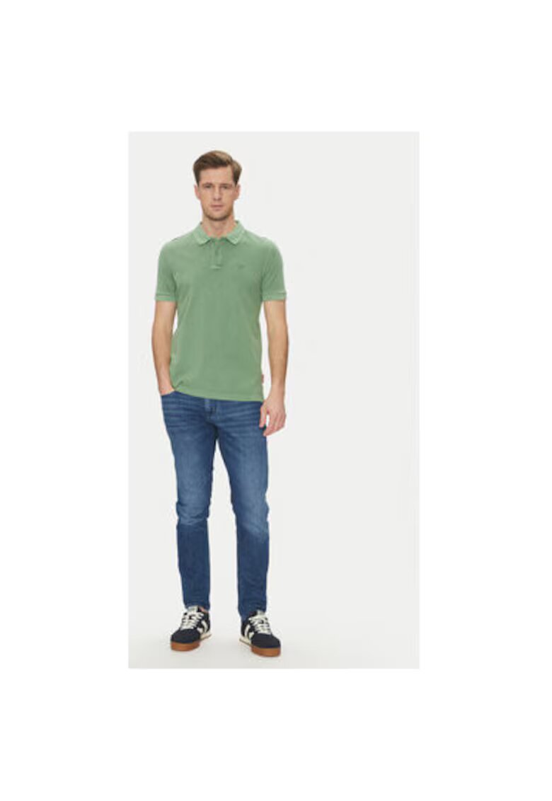 Joop! Jeans Tricou Polo barbati - Bumbac organic - Verde - Verde