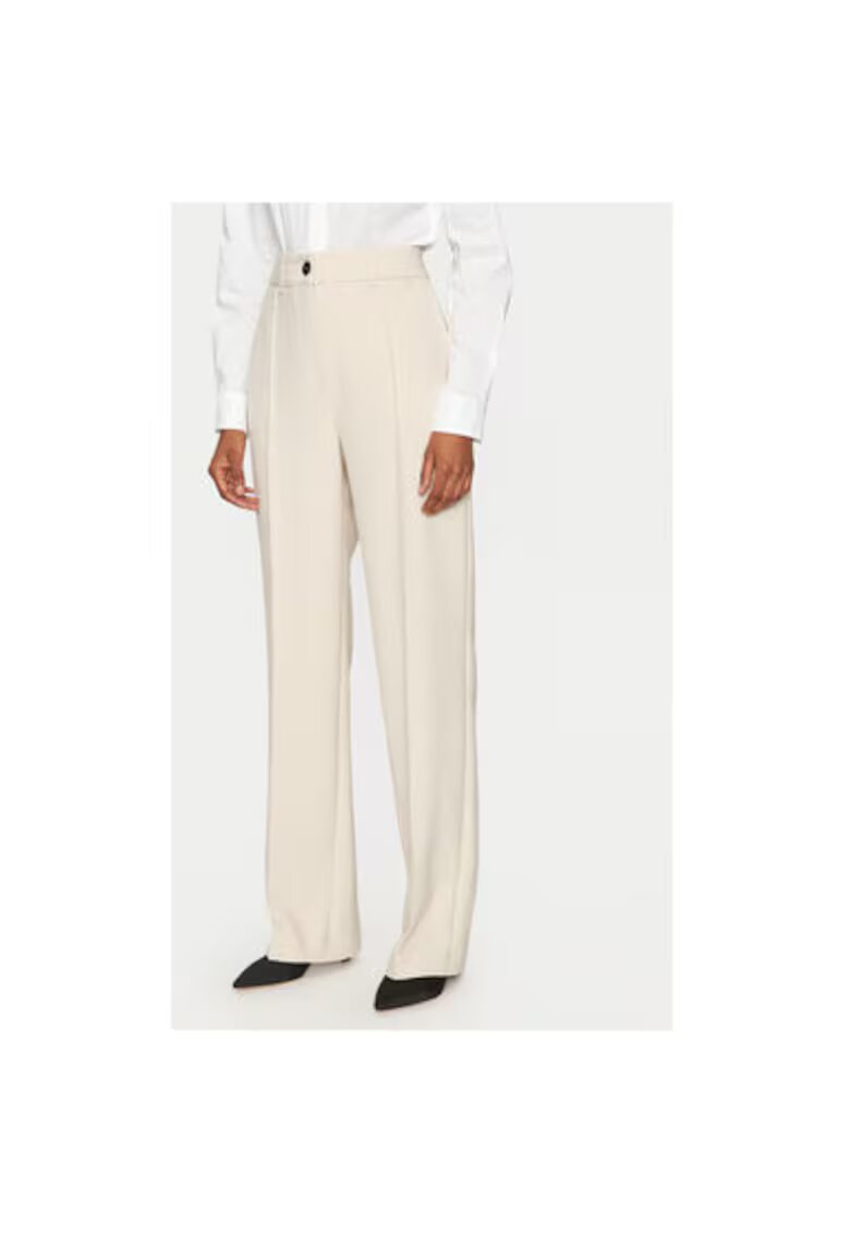 Joop! Pantaloni dama 10015261 - Poliester/Viscoza - Bej - Bej