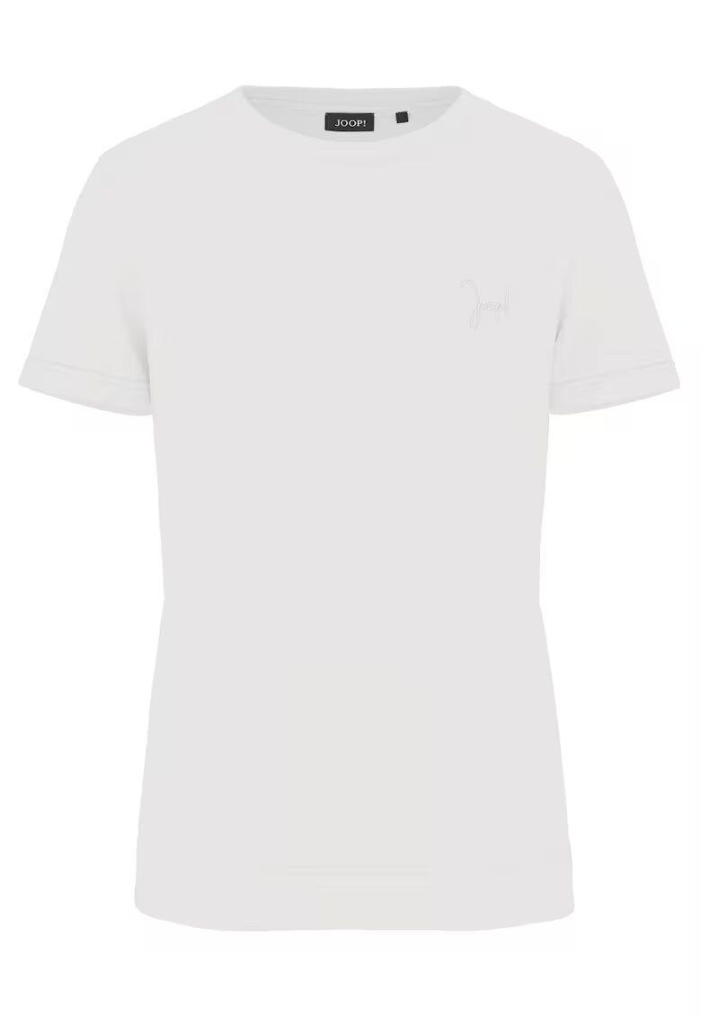 Joop! Tricou dama - Bumbac organic - Alb