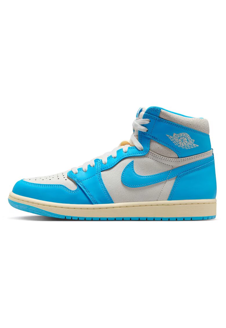 Jordan Pantofi sport Air 1 Retro Hi OG Rmstd - Albastru