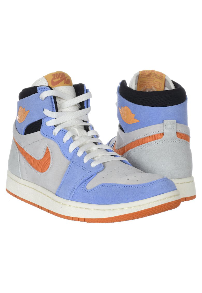 Jordan Pantofi sport barbati - AIR 1 ZM - albastru-gri - piele naturala