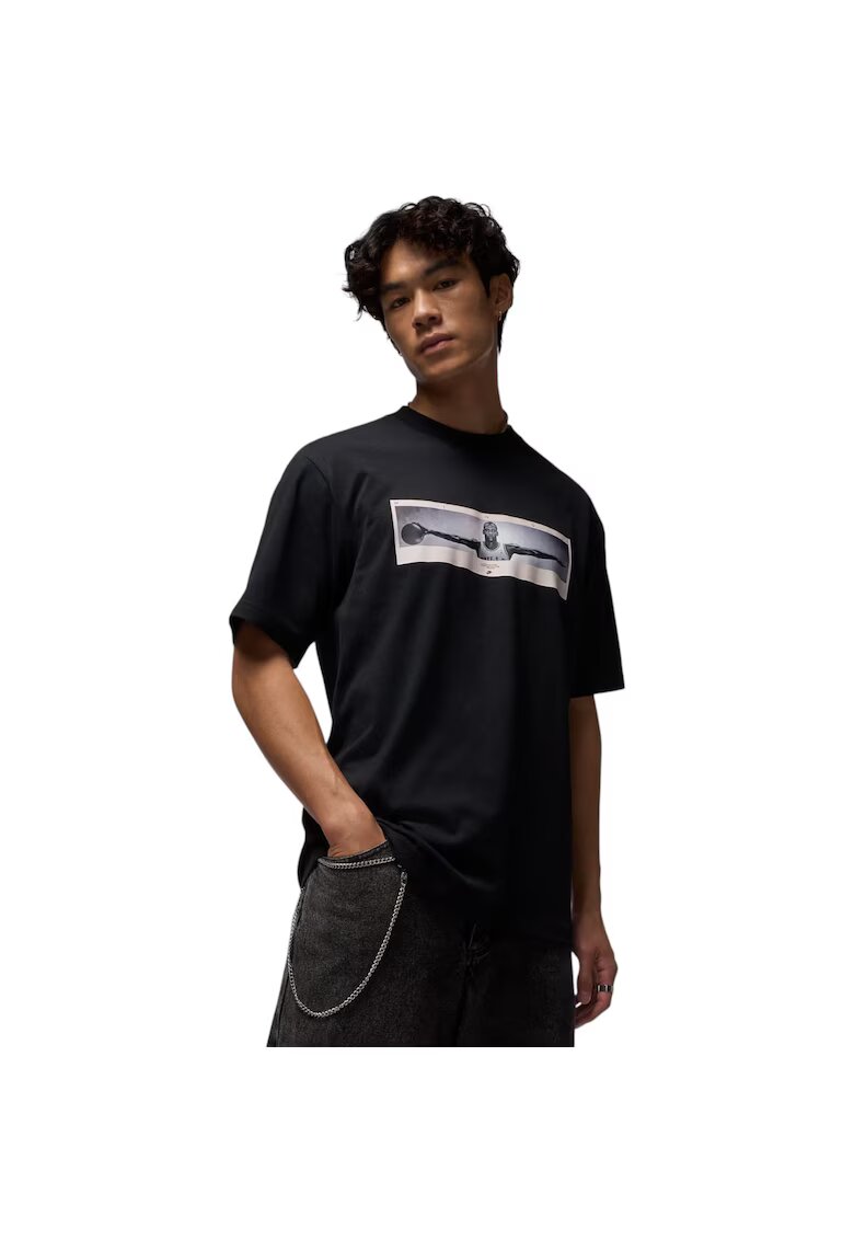 Jordan Tricou Wing Span Photo 50447 - Negru