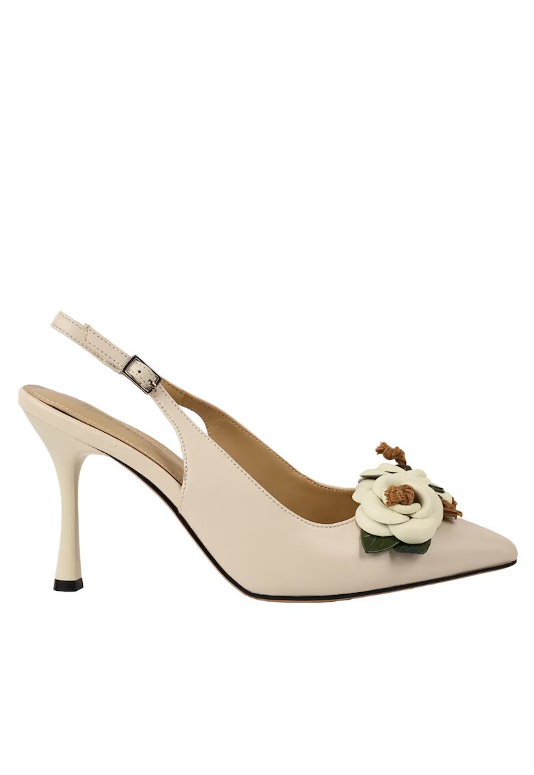 Jose Simon Pantofi eleganti - dama - K7009 alb - piele naturala - cu toc
