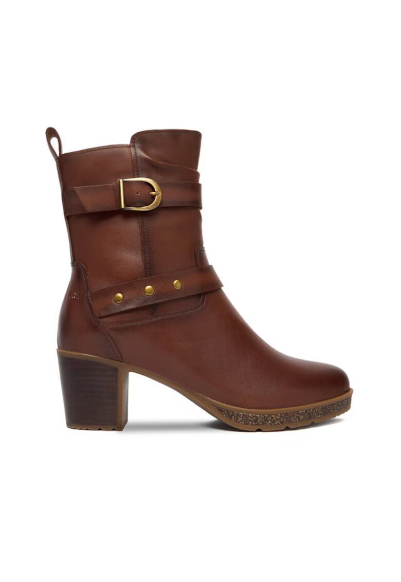 Josef Seibel Botine dama - model 370 Gloria - piele naturala - maro