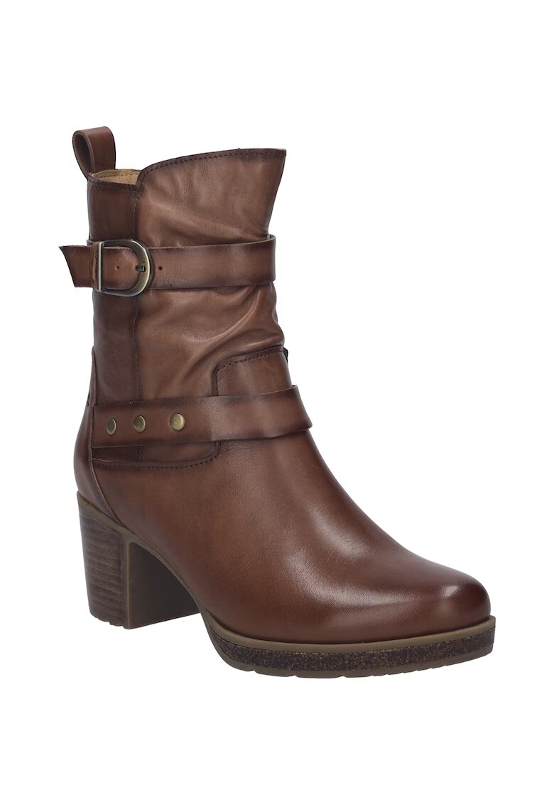 Josef Seibel Botine femei Gloria 07 - piele naturala - marron -