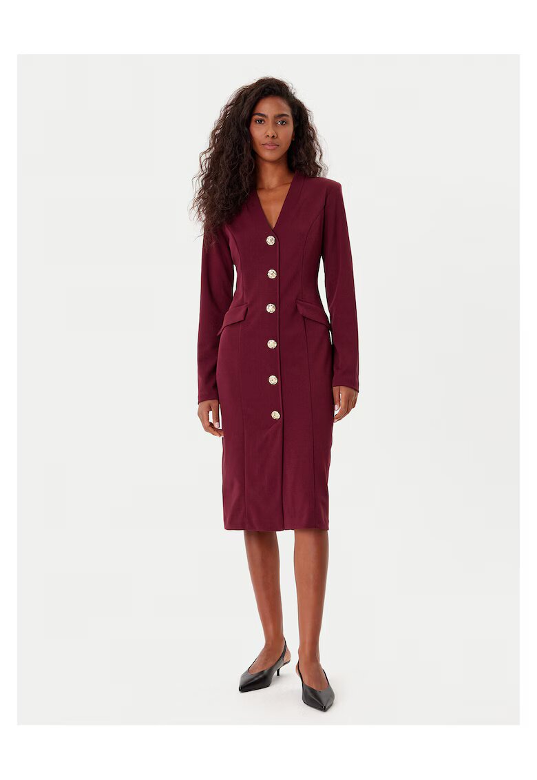 Joseph Ribkoff Rochie de cocktail dama visiniu