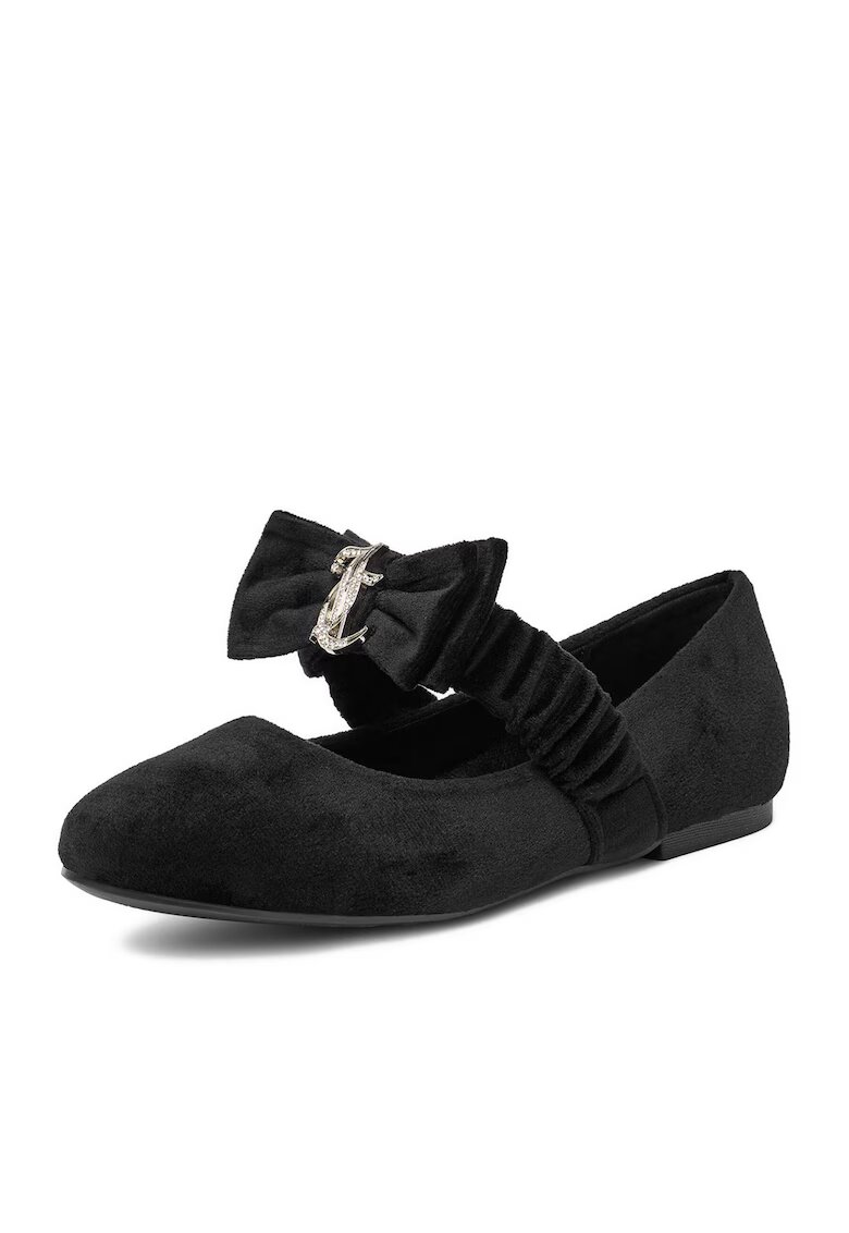 Juicy Couture Balerini copii - negru - tesatura