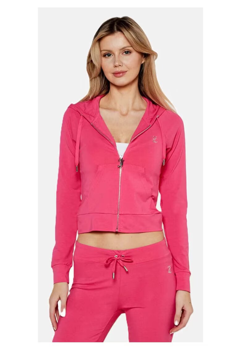 Juicy Couture Ola Jacheta de Dama din Single Jersey