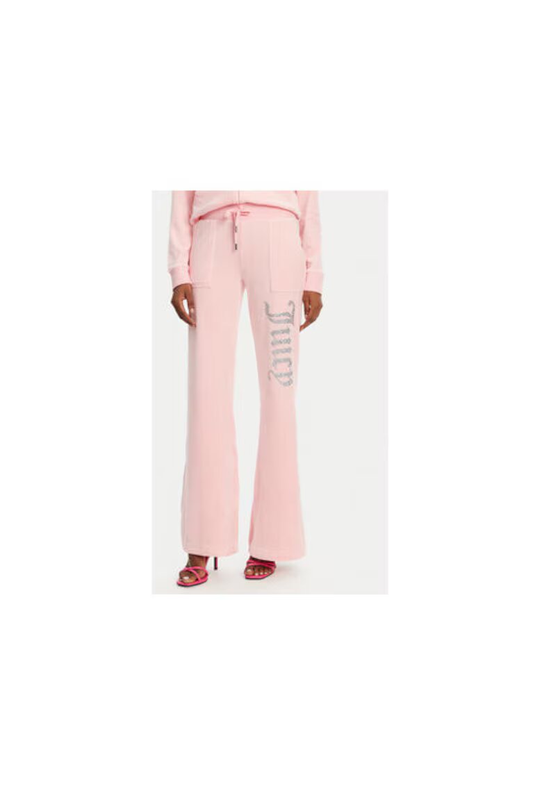 Juicy Couture Pantaloni de trening dama JCBBJ125806 - Poliester/Elastan - Roz - Roz