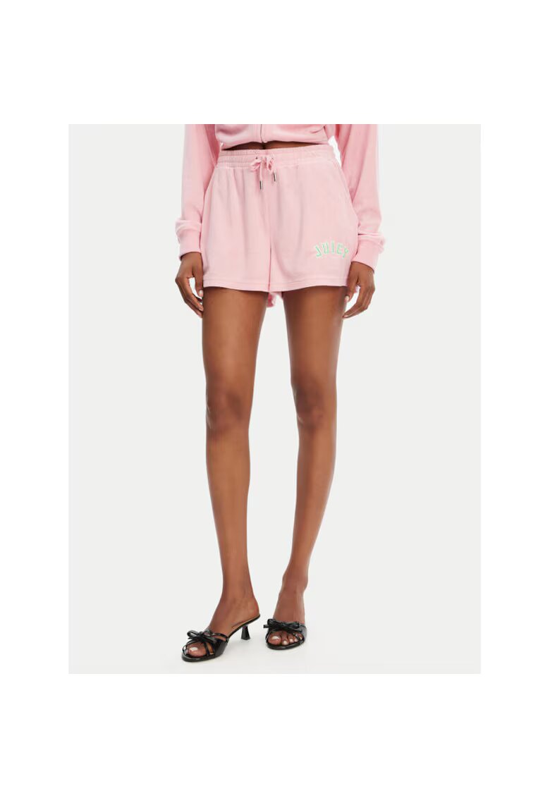 Juicy Couture Pantaloni scurti sport dama JCWHS125322 - Bumbac/Modal