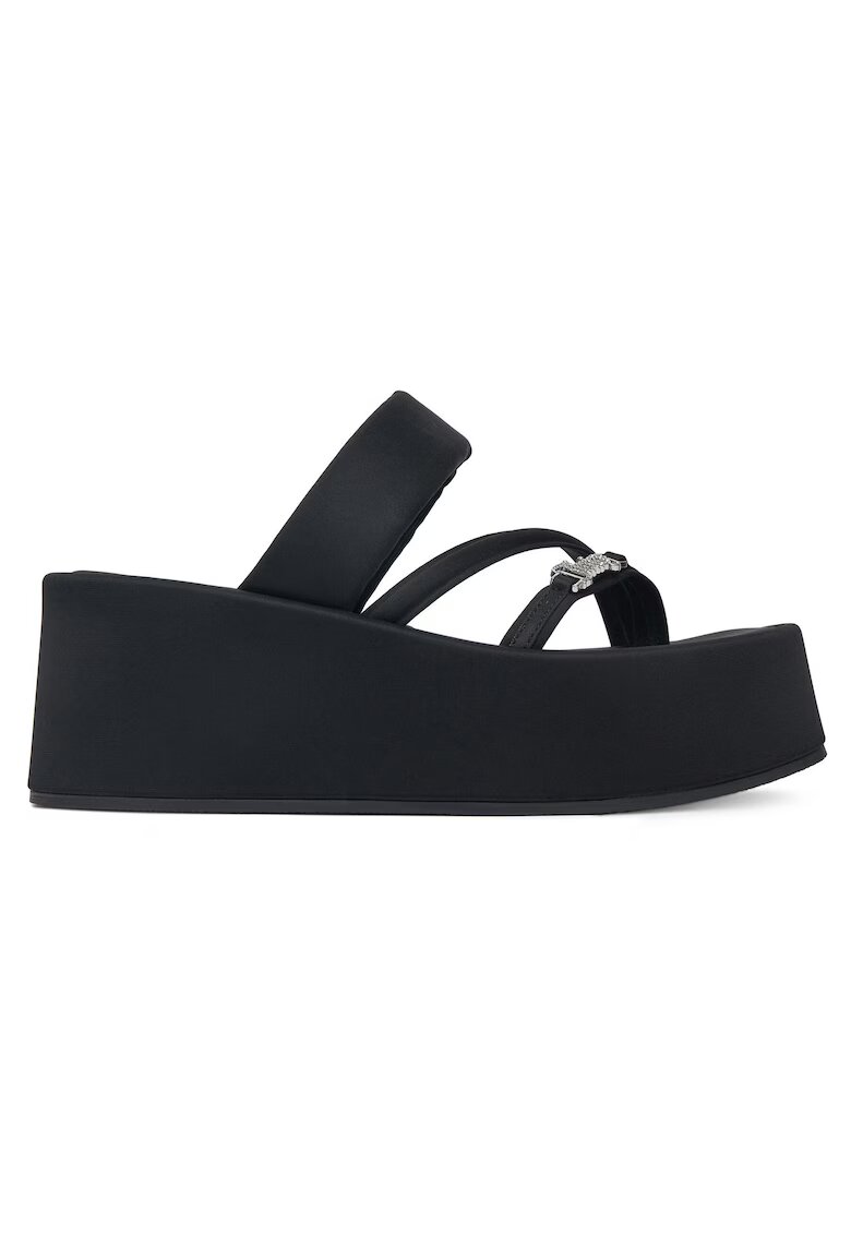 Juicy Couture Papuci cu platforma dama negru