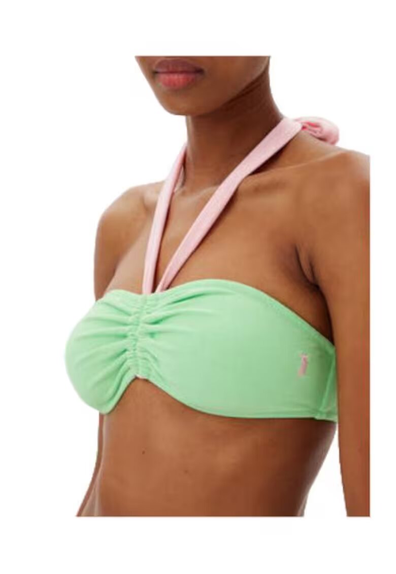 Juicy Couture Top de baie dama - JCITS125203 - roz/verde - 96% nylon - 4% elastan