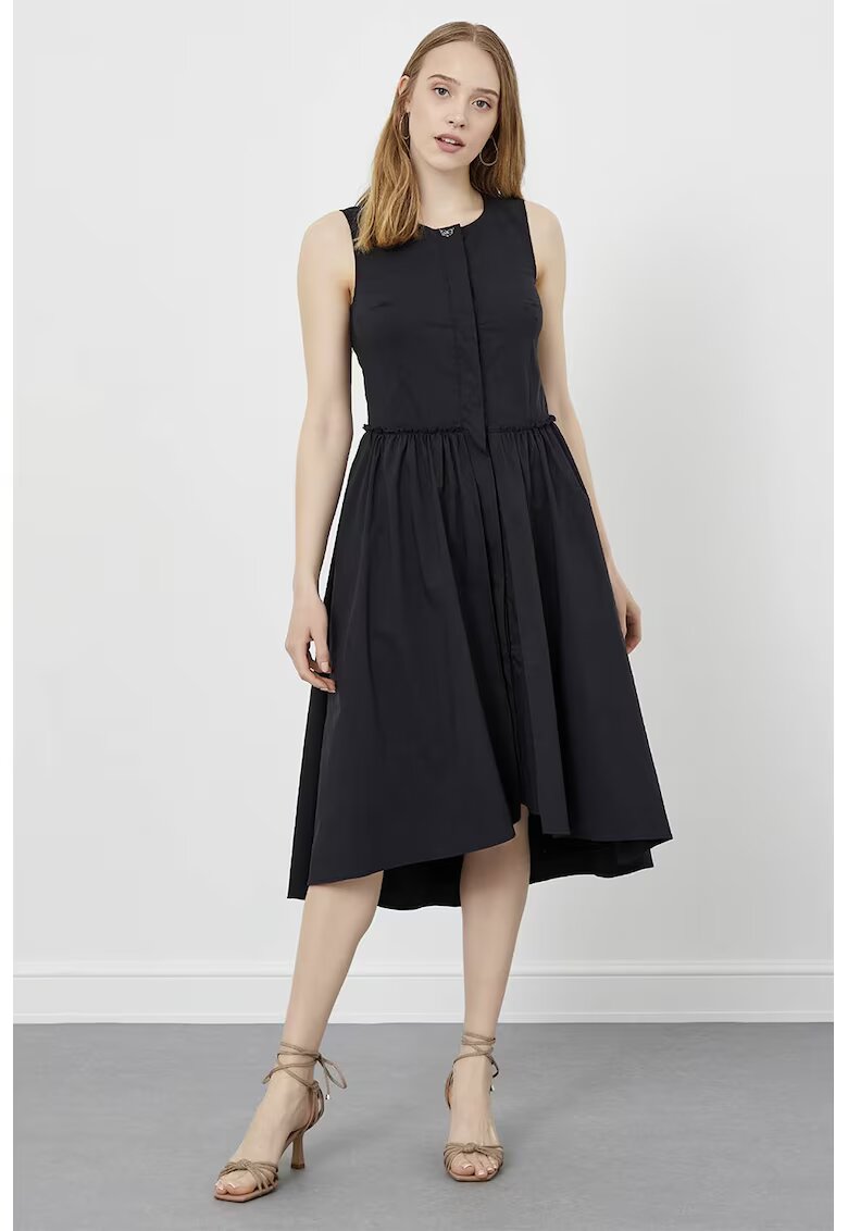 Just Like You Rochie-camasa fara maneci - Negru