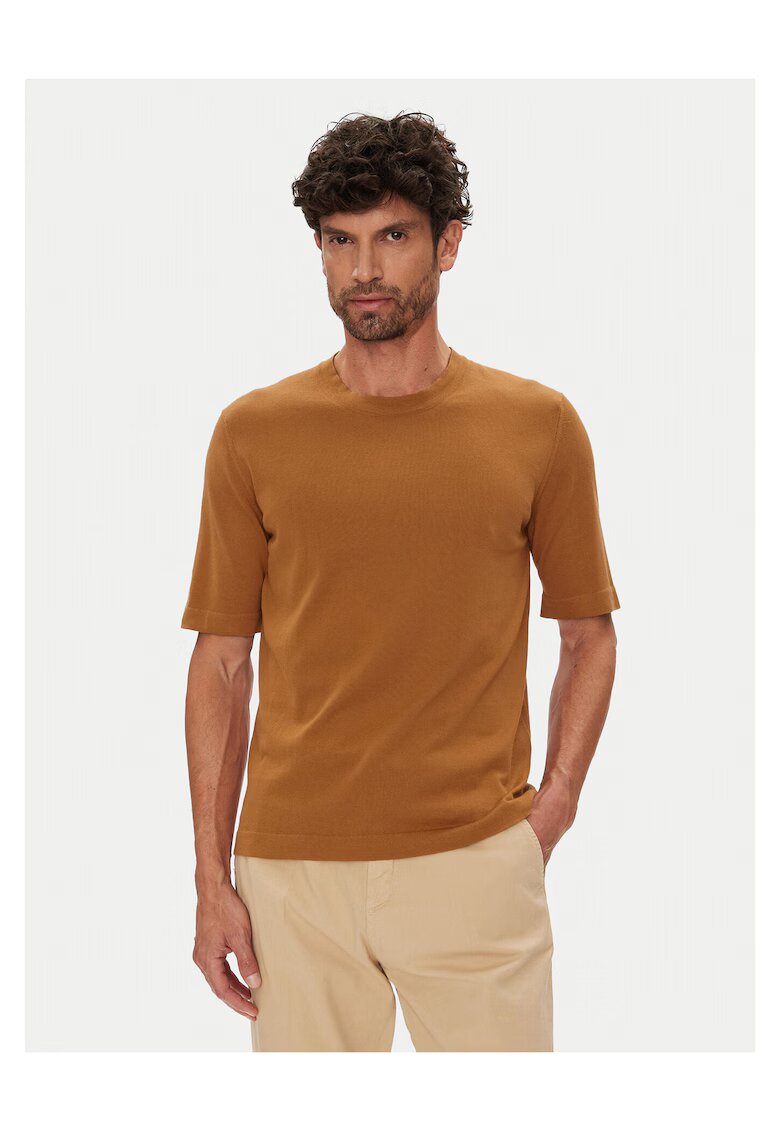 K Way Tricou barbati maro - bumbac