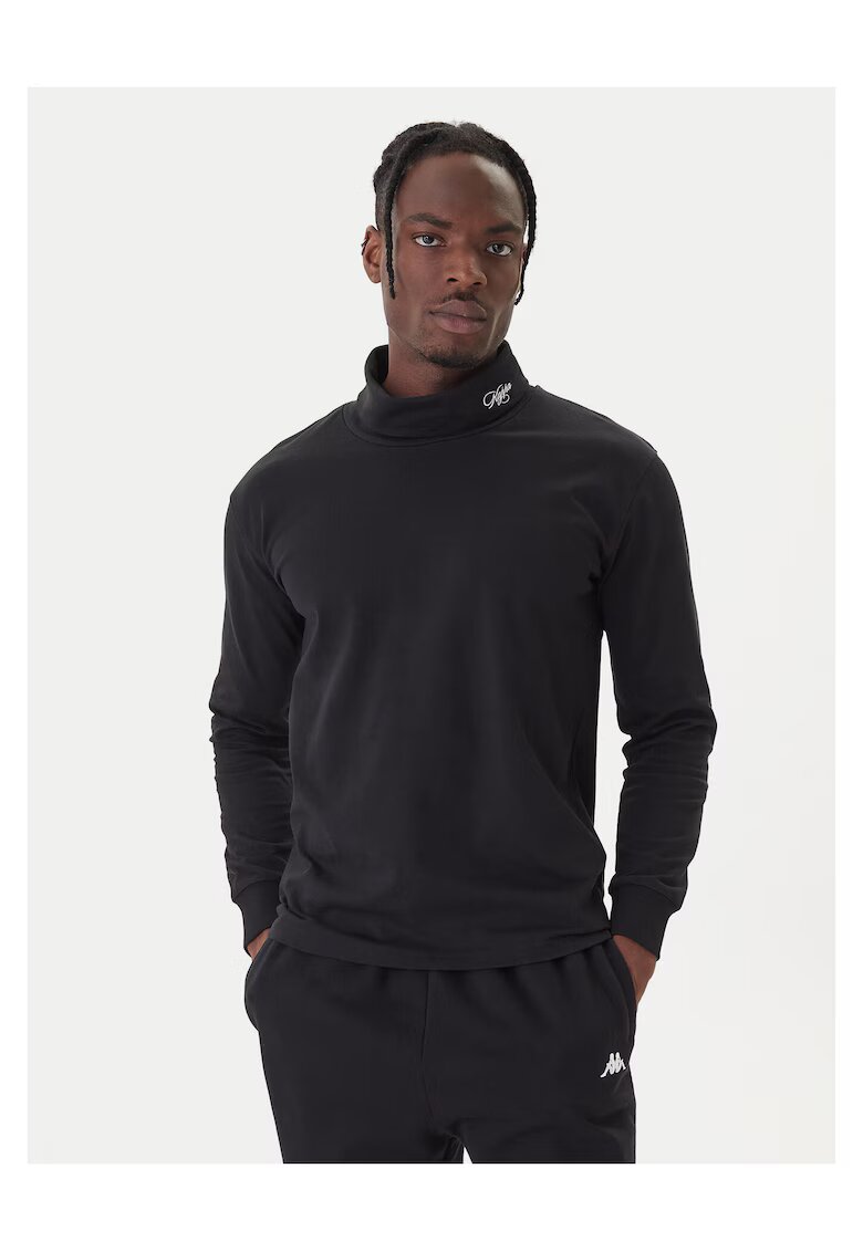 Kappa Pulover pentru barbati neagra - bumbac