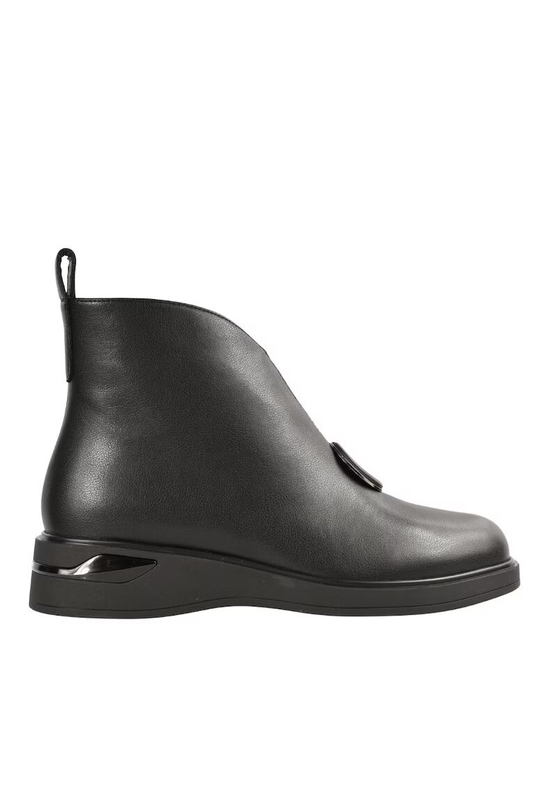 Karisma Ghete elegante negru piele naturala - Negru