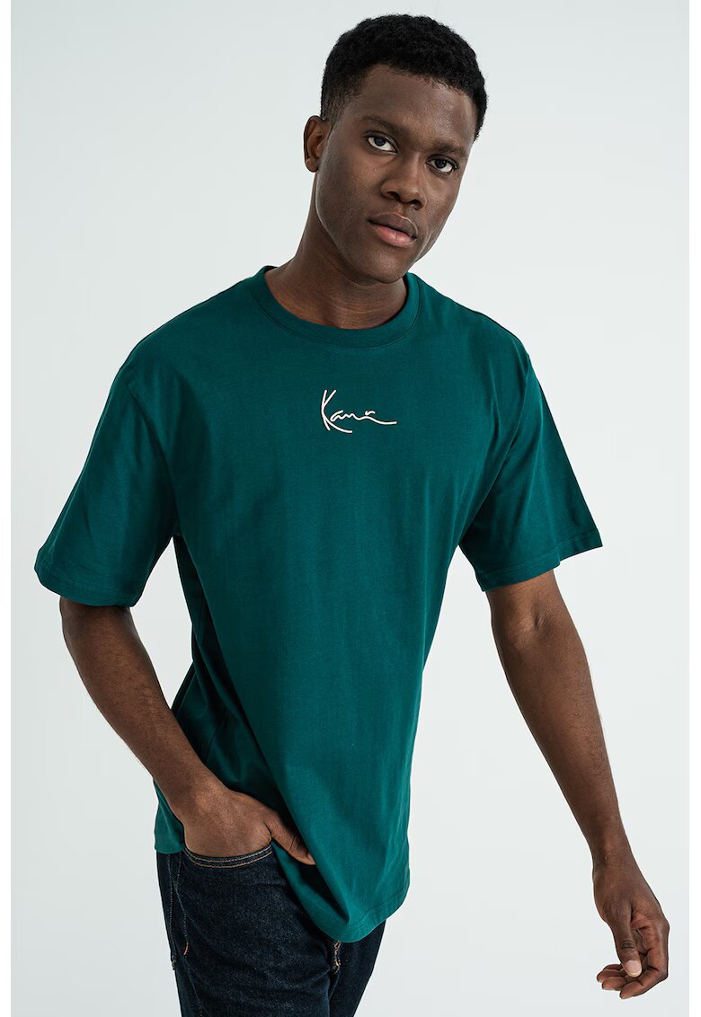 Karl Kani Tricou de bumbac cu logo - Verde