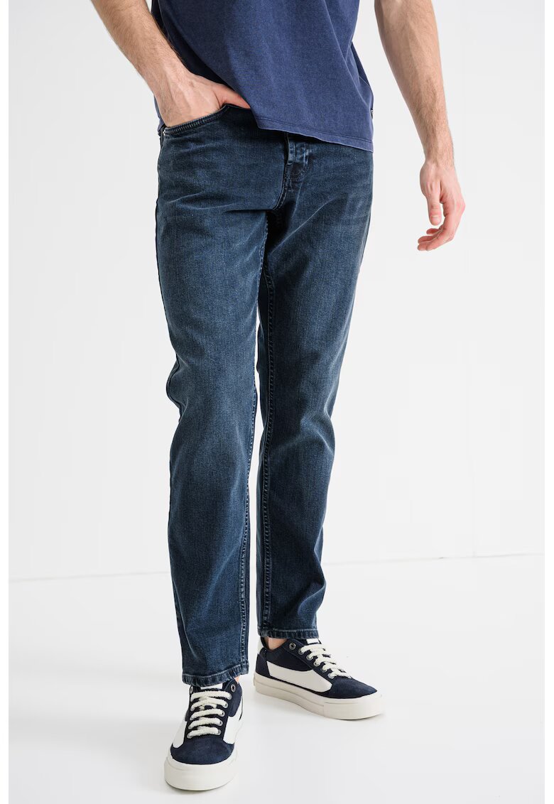 Karl Lagerfeld Jeans Blugi conici - Albastru ultramarin