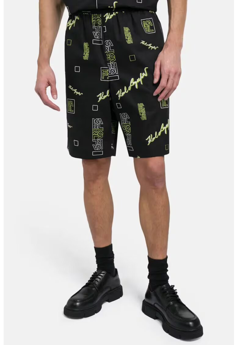 Karl Lagerfeld Pantaloni scurti - Negru