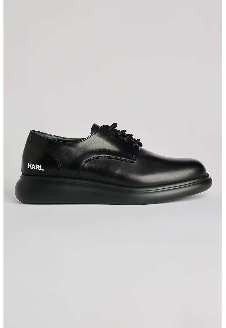 Karl Lagerfeld Pantofi casual din piele - Negru